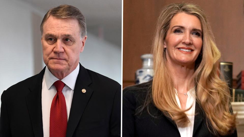 Republican Sens. David Perdue and Kelly Loeffler of Georgia