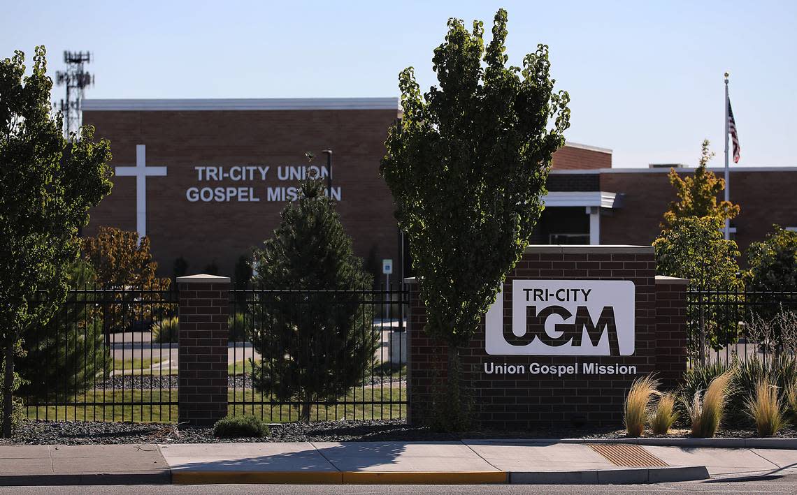 The Tri-City Union Gospel Mission’s men’s shelter is at 221. S. 4th Ave. in Pasco.