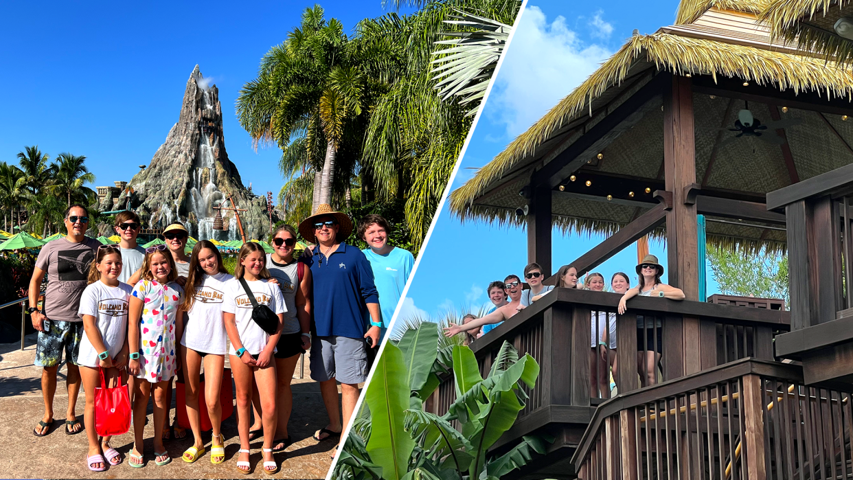 At Universal Orlando's Volcano Bay water park, guests can rent single and family suite cabanas for the day. (Photos: Terri Peters)