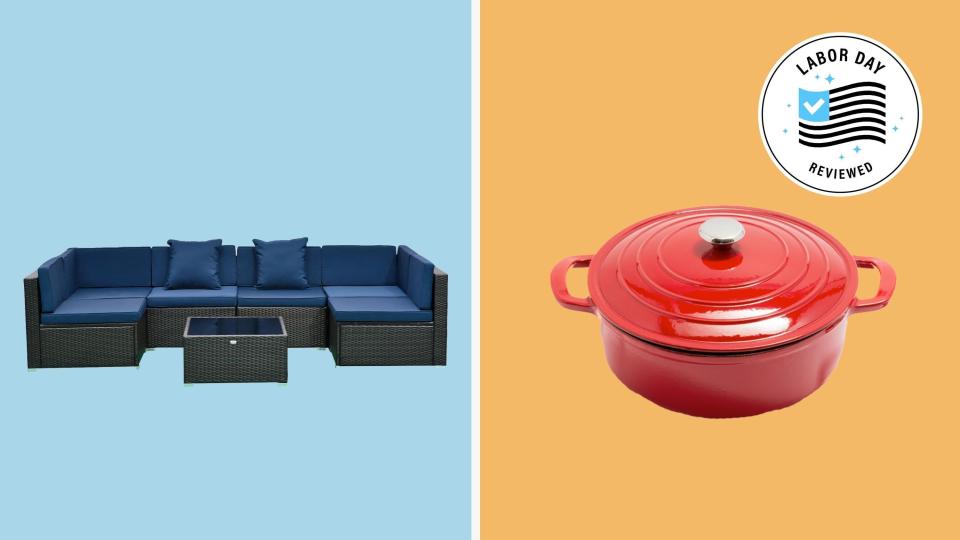 Save big on home goods, cookware, furniture and appliances with these Labor Day 2022 deals.