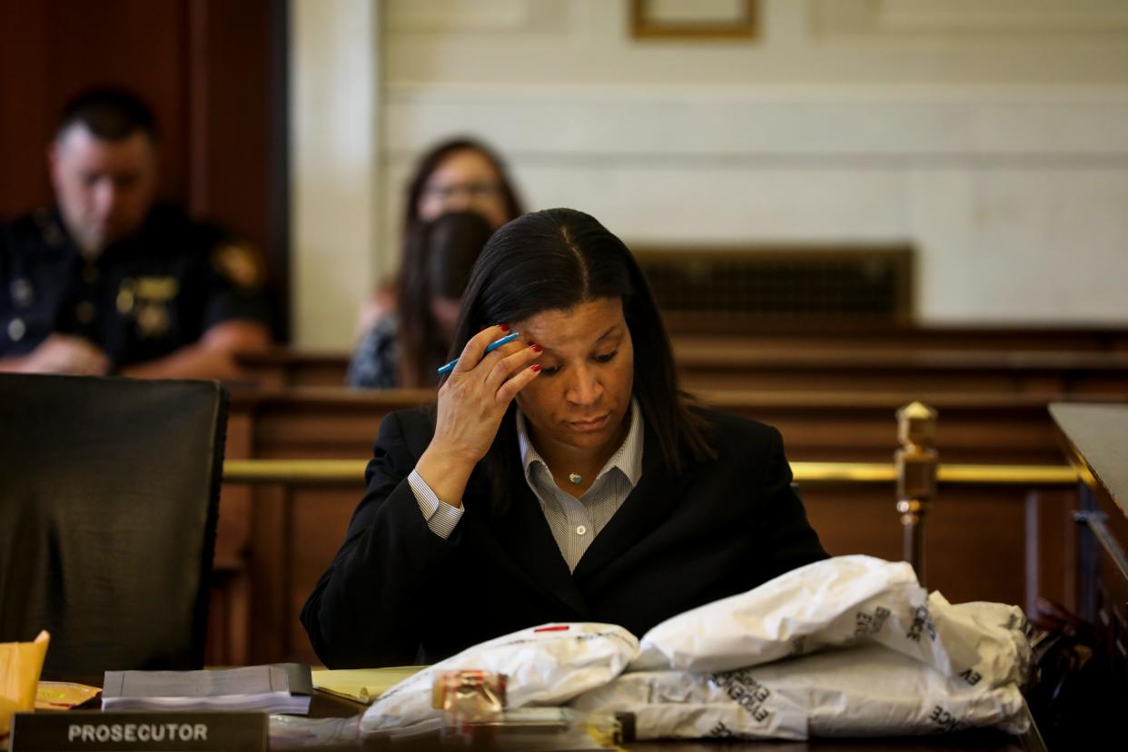 Hamilton County Juvenile Court Judge Stacey DeGraffenreid (pictured here in her former role as a Hamilton County assistant prosecutor) no longer hears runaway complaints at all, deciding instead to ignore these charges whenever they appear on the docket and handle them unofficially, according to Hamilton County Prosecutor Melissa Powers.