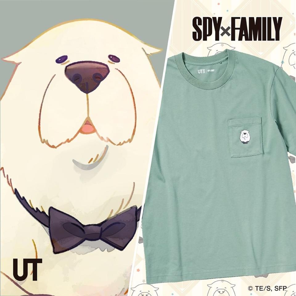 Uniqlo Spy x Family UT 聯名第二彈12月登場！全新圖樣安妮亞Tee率先睇