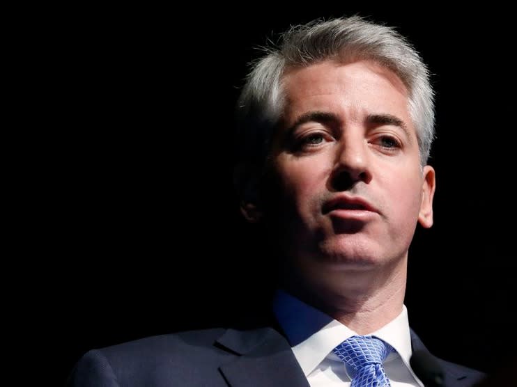 Bill Ackman, chief executive officer and portfolio manager of Pershing Square Capital Management, L.P., speaks at the Ira Sohn Investment Conference in New York, in this May 8, 2013 file photo.</p>
<p>REUTERS/Brendan McDermid 