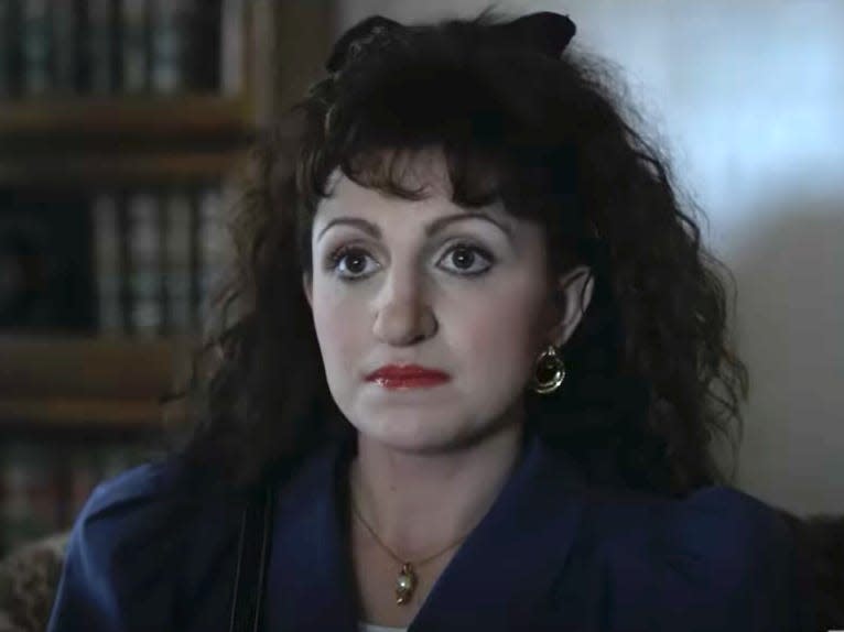 Analeigh Ashford as Paula Jones in "Impeachment: American Crime Story."