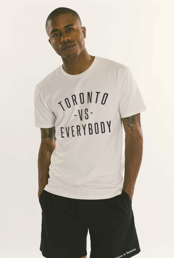 Toronto -Vs- Everybody T-Shirt - Ivory. Image via Peace Collective.