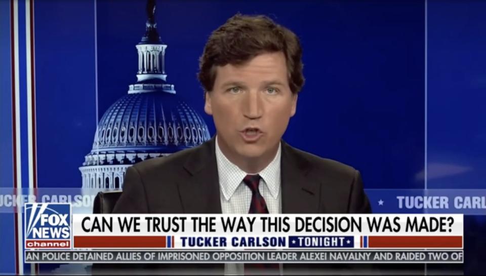 tucker carlson george floyd derek chauvin guilty verdict