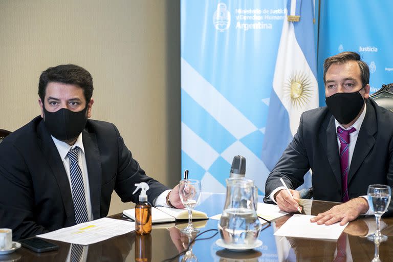 Juan Martín Mena y Martín Soria se muestran siempre juntos en actos institucionales y políticos