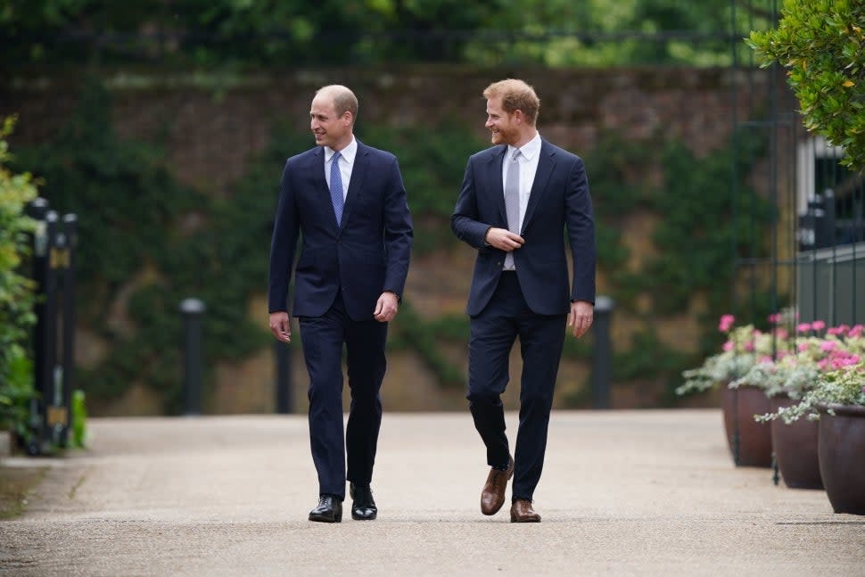 Prince William and Prince Harry