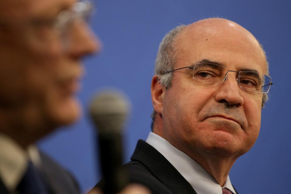 Hermitage Capital CEO and Kremlin critic Bill Browder at a press conference in London in 2018.