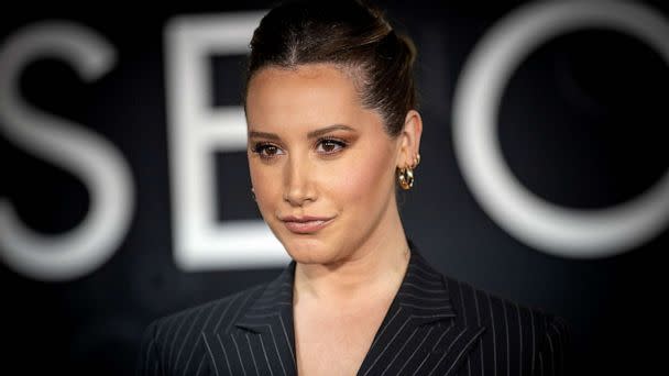 PHOTO: FILE - Ashley Tisdale attends the Los Angeles premiere of MGM's 'House of Gucci' at Academy Museum of Motion Pictures, Nov. 18, 2021 in Los Angeles. (Emma Mcintyre/WireImage via Getty Images, FILE)