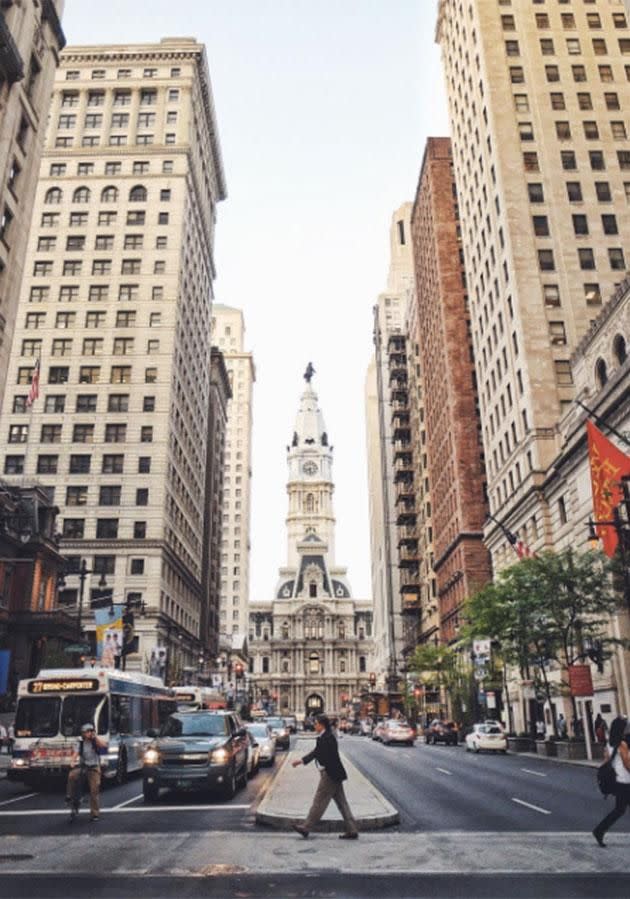 The epic view of City Hall from South Broad Street. Photo: Discover Philadelphia