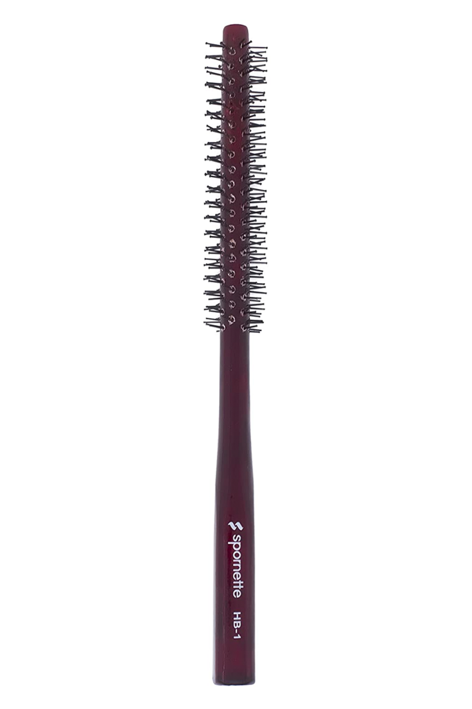 Spornette Mini Styler 3/4 Inch Round Brush Nylon Bristles