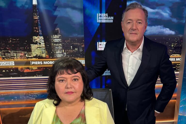 Fiona Harvey le reclama más de un millón de dólares a la producción de Piers Morgan Uncensored