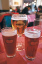 比利時另一滋味特產：櫻桃啤酒、野莓啤酒、自釀啤酒。