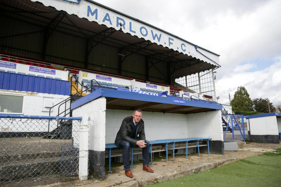 Stuart Pearce took a trip to eighth-tier Marlow for Non-League Day
