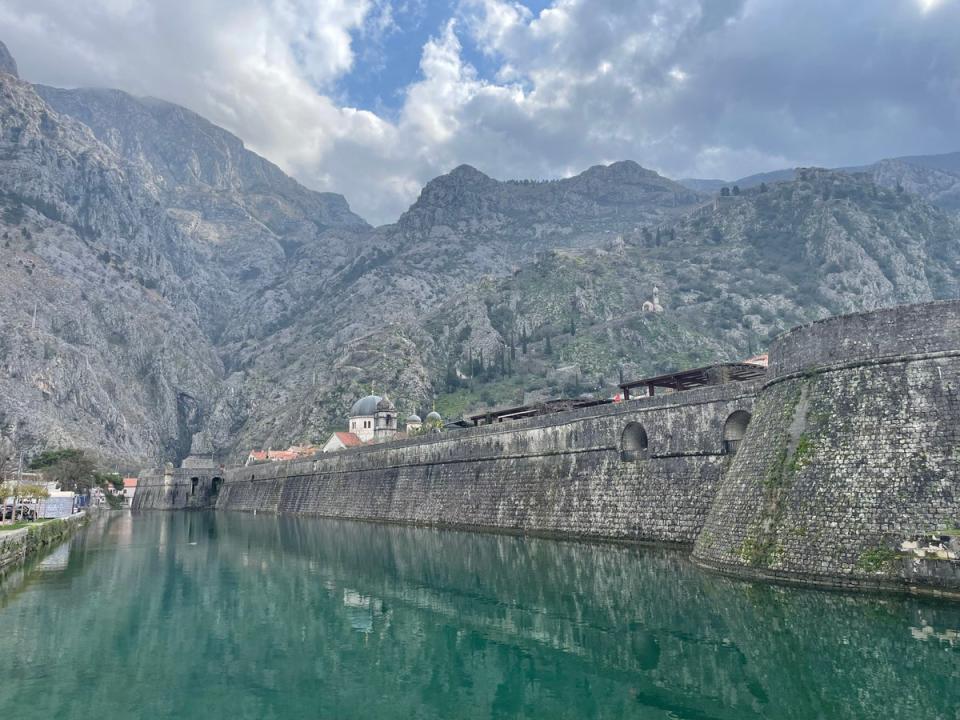 Kotor’s fortified walls, a remnant of Venetian rule (Robyn Wilson)