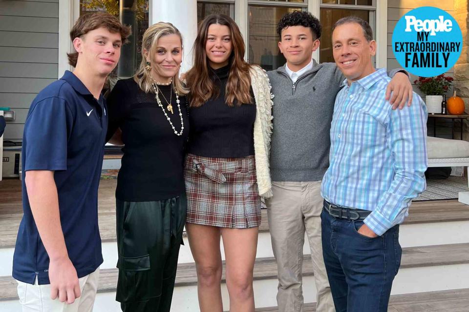 <p>courtesy of the VandeHei family</p> From left, James, Autumn, Sophie, Kelvin and James VandeHei