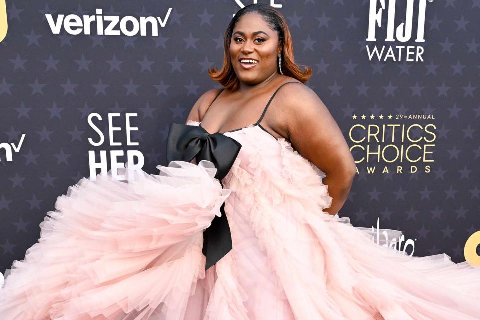 <p>Gilbert Flores/Variety via Getty</p> Danielle Brooks at the 29th Critics Choice Awards in Santa Monica, Calif. on Jan. 14