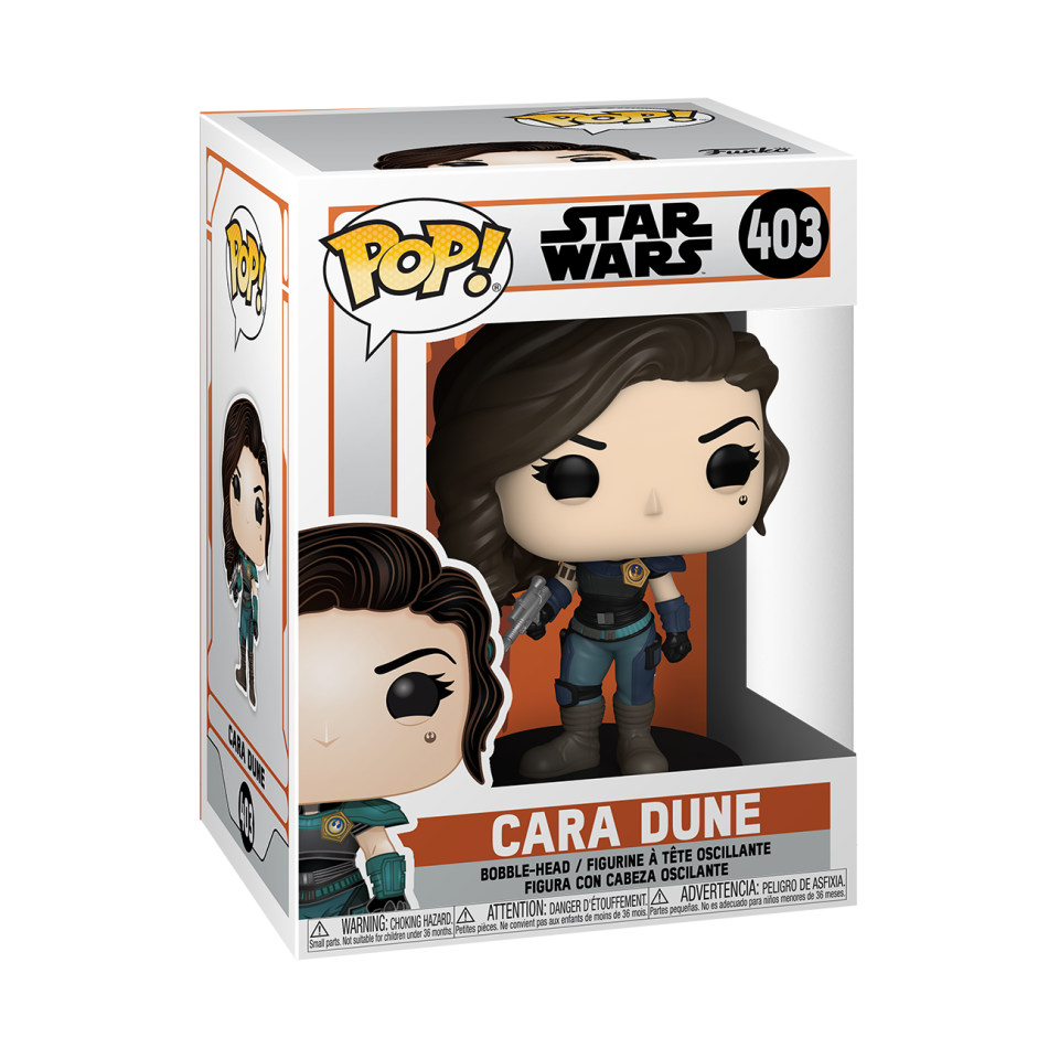 Also new from Funko Pop is the Cara Dune figurine ($11).