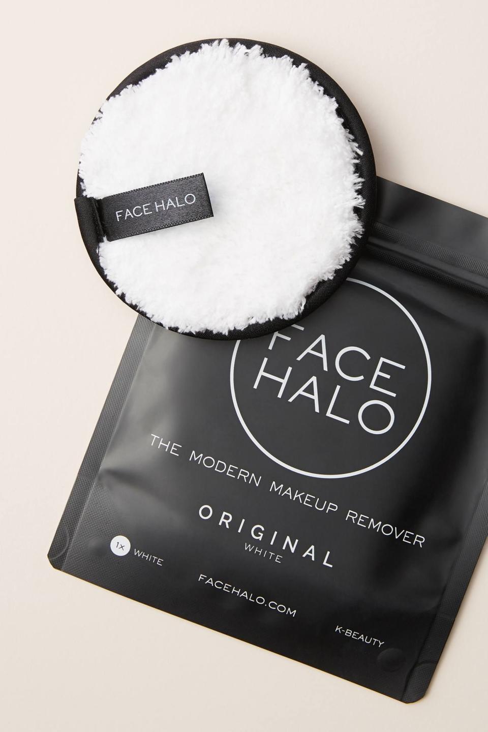 1) Face Halo Original Makeup Remover