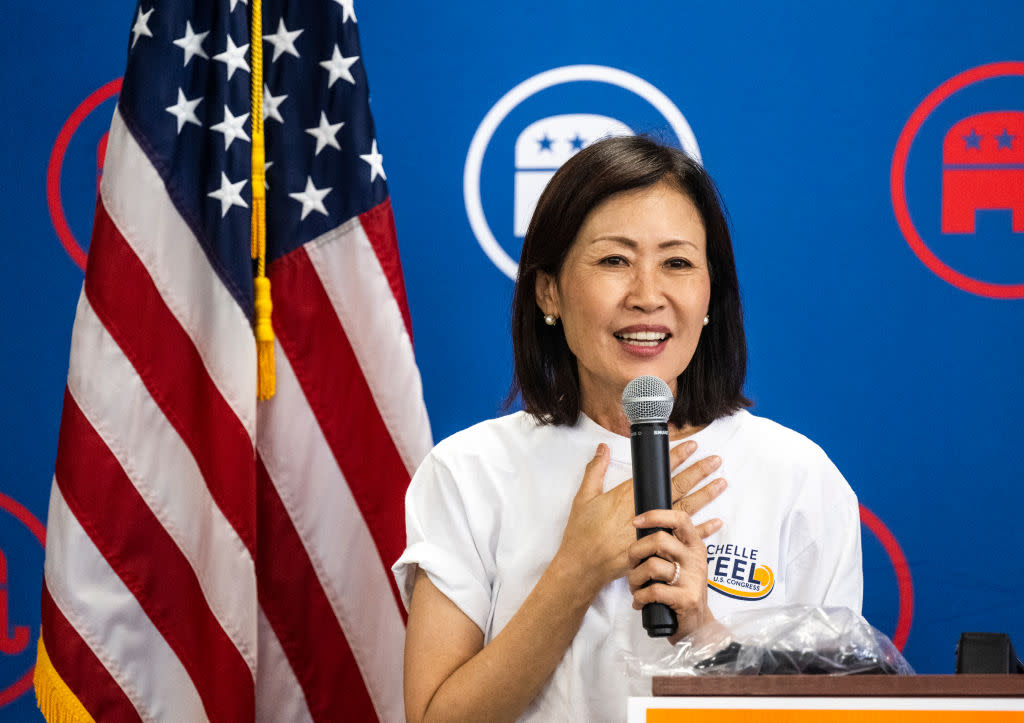 Rep. Michelle Steel campaigning in California