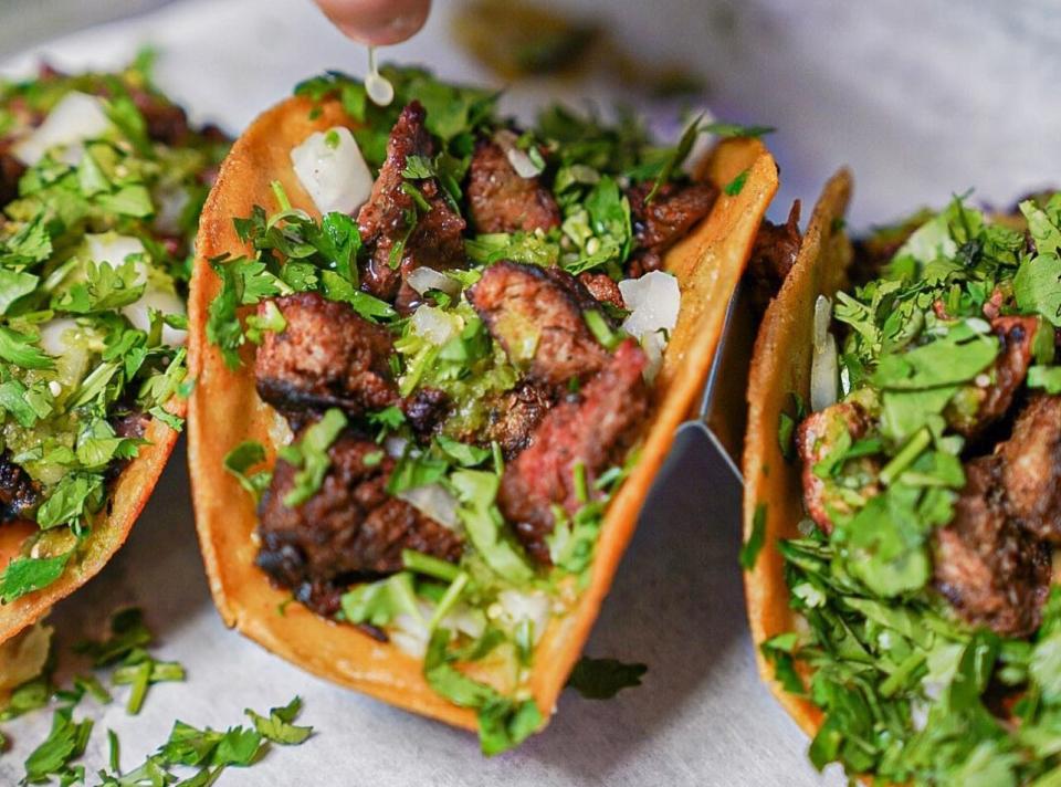 Known for its beef birria -- featured in tacos, ramen bowls and pizza -- as well as Carne Asada tacos, South Florida-based Talkin' Tacos, debuted Friday, Aug. 4 at 1300 Beach Blvd. in Beach Plaza at Jacksonville Beach. It is the first location of the fast-casual Mexican restaurant in Northeast Florida.