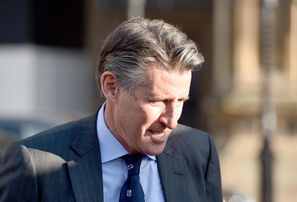 World Athletics president Lord Coe said it was his job to protect the integrity of women’s sport (Nick Ansell/PA) (PA Archive)