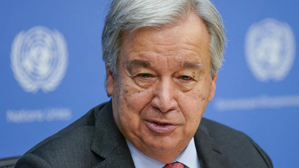 António Guterres. Photo: Getty Images