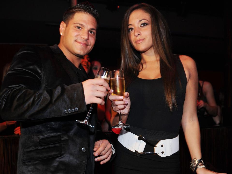 Ronnie Ortiz-Magro and Sammi "Sweetheart" Giancola in 2010.