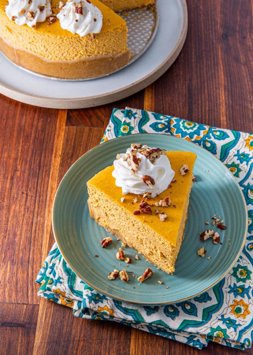 Keto Pumpkin Cheesecake