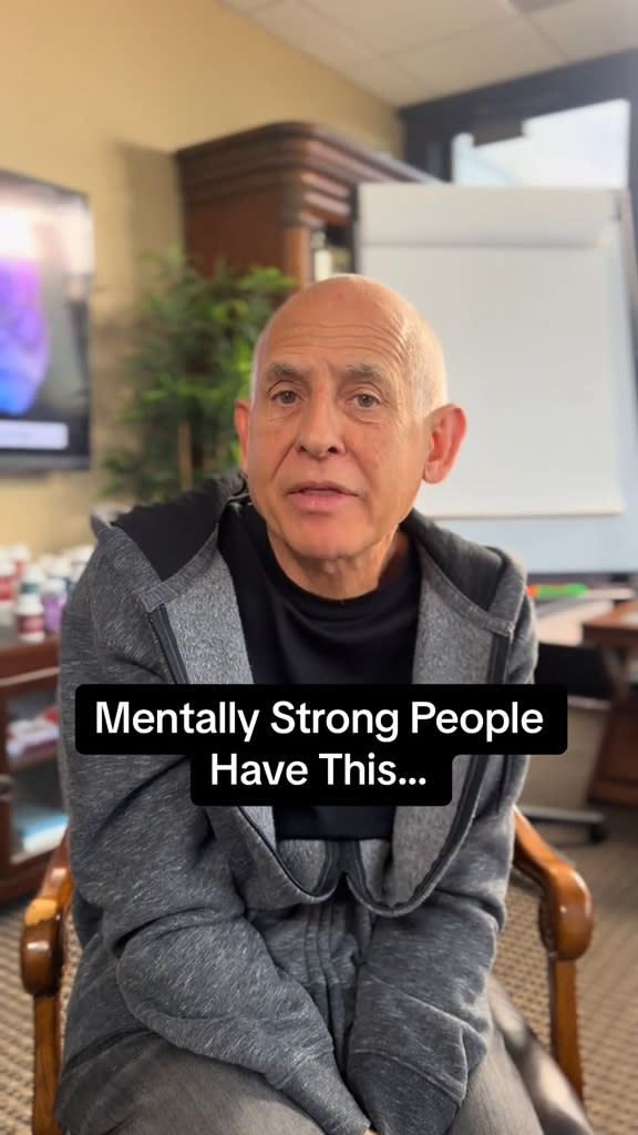 Daniel Amen explained that mentally-strong people only do things for people who treat them with respect. @docamen / Tiktok