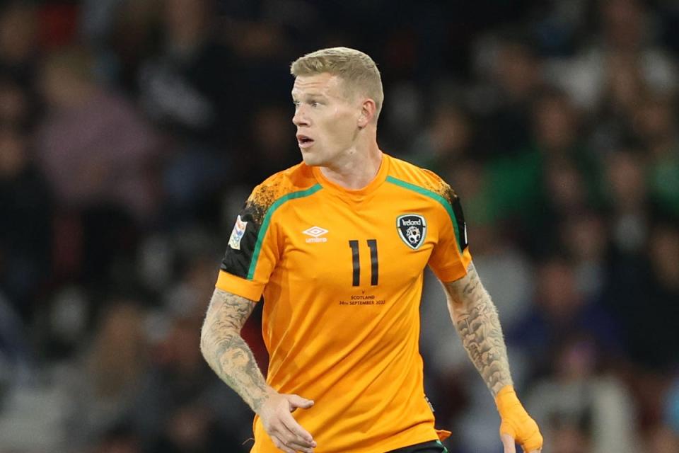 Republic of Ireland international James McClean has revealed he has been diagnosed with autism (Steve Welsh/PA) (PA Archive)