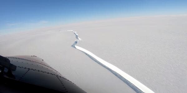 Se desprende de la Antártida un enorme Iceberg del doble de Madrid. 