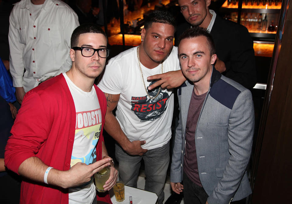 Vinny Guadagnino, Ronnie Magro, Frankie Muniz