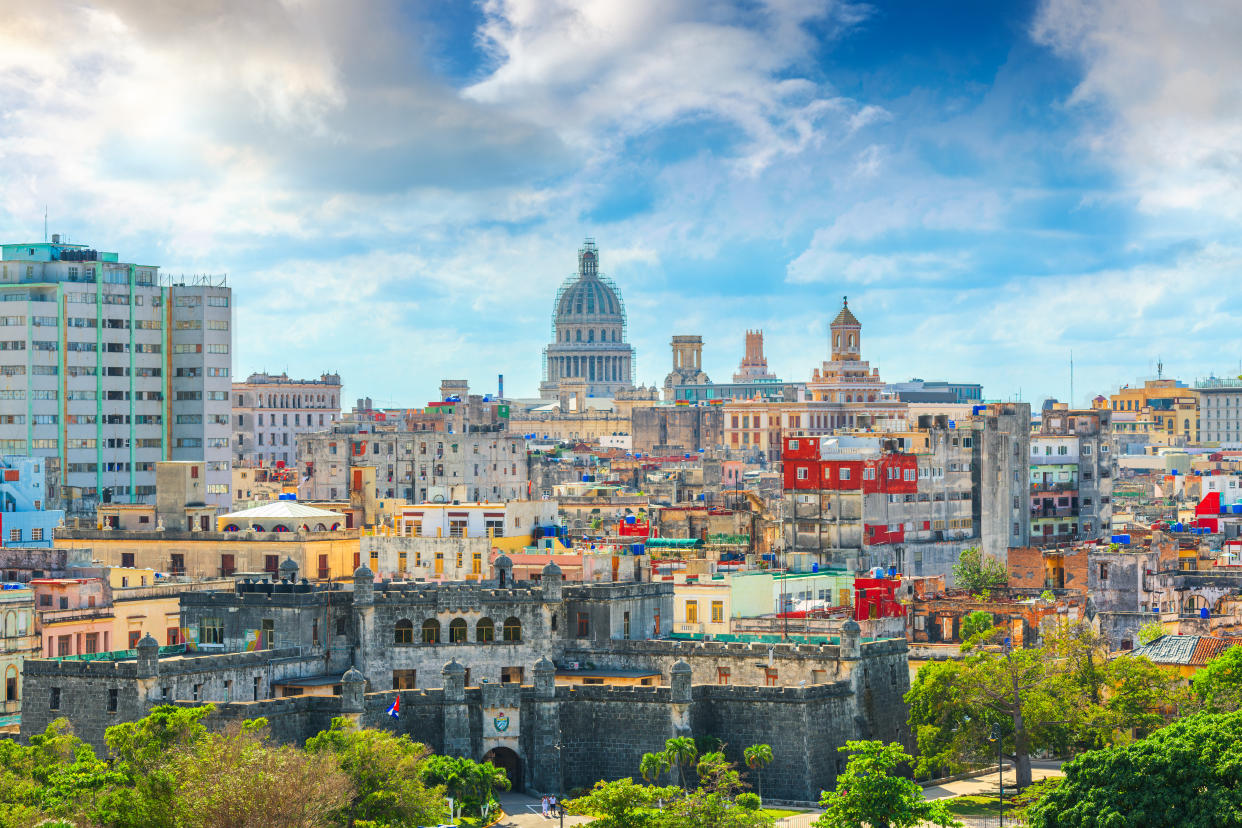 Vista de la ciudad de La Habana, Cuba. (Getty Images)