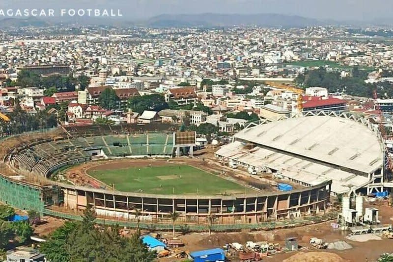 At least 12 people died and dozens more were injured in a stampede during the opening ceremony of the Indian Ocean Island Games at Kianja Barea Mahamasina Stadium in Madagascar's capital city of Antananarivo on Friday. Photo courtesy of Madagascar Football/Facebook