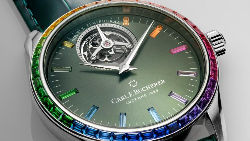 Manero Tourbillon DoublePeripheral “Green Paradise” 