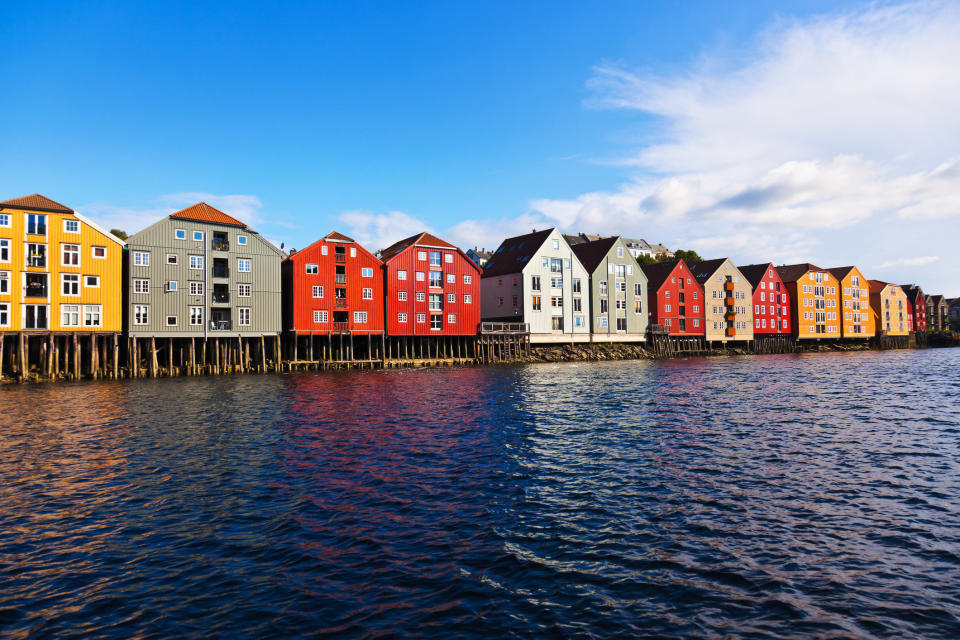 Cityscape of Trondheim