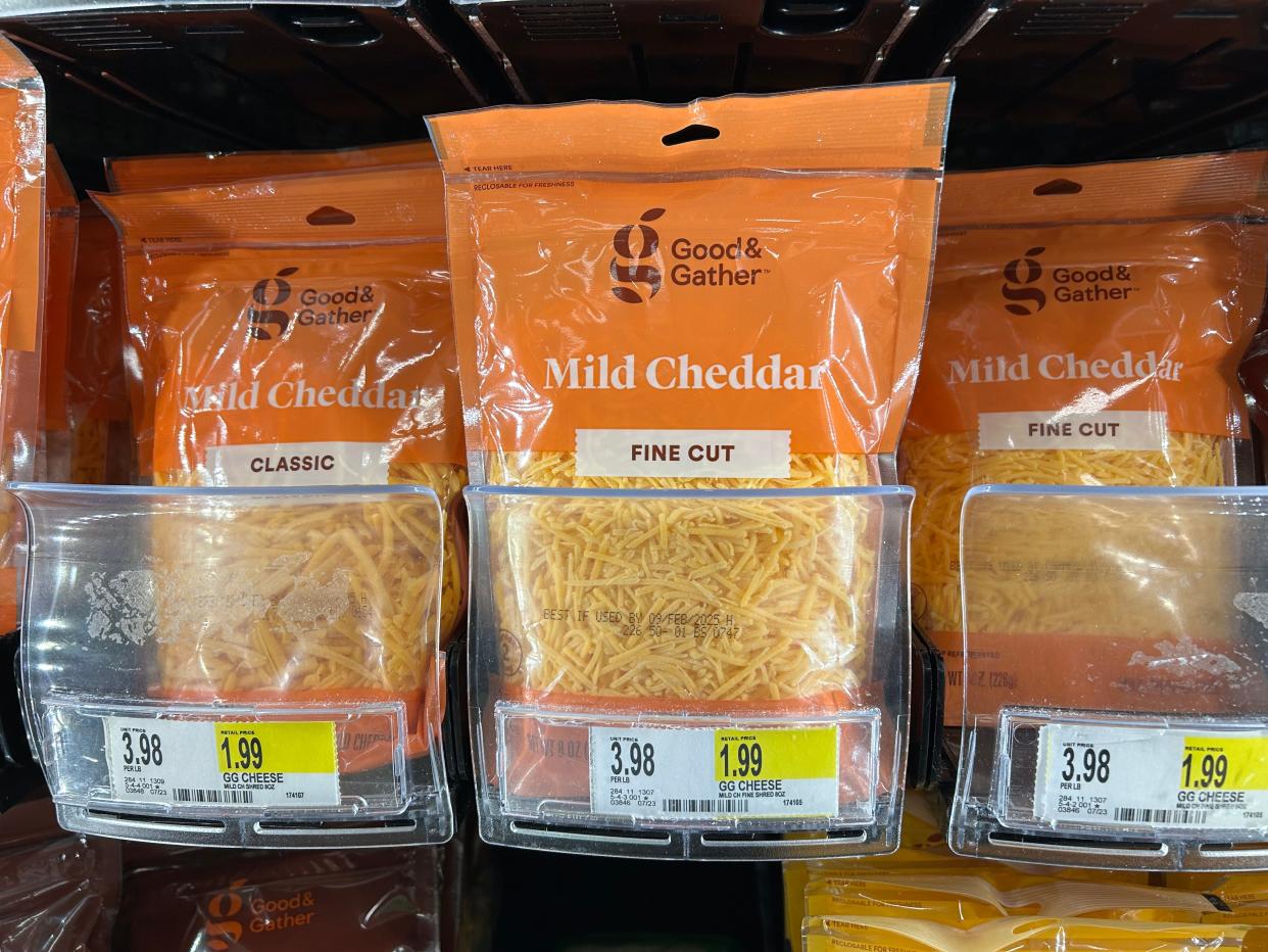 shredded cheese at target