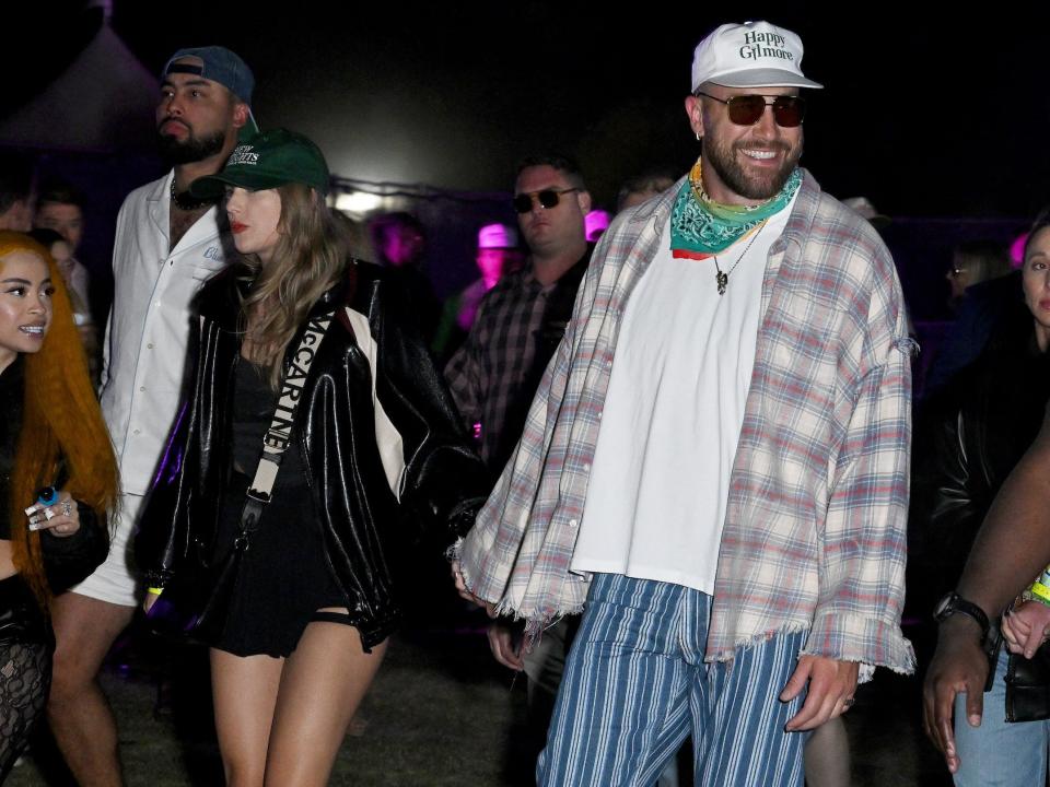 taylor swift travis kelce coachella