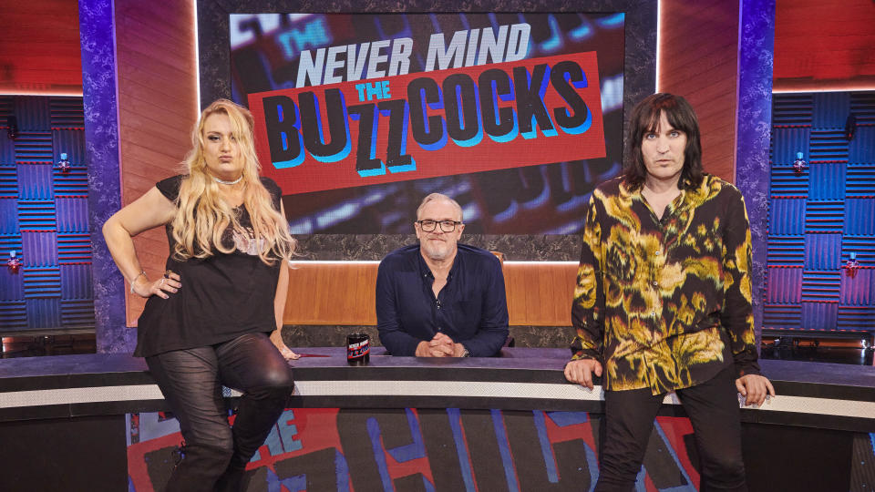 Never Mind the Buzzcocks is back for a second season of its rebooted run. (Sky UK)