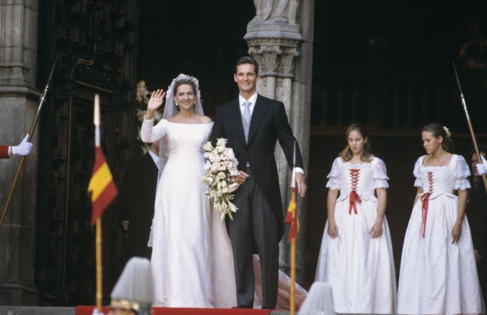 1997: Infanta Cristina of Spain and Iñaki Urdangarin