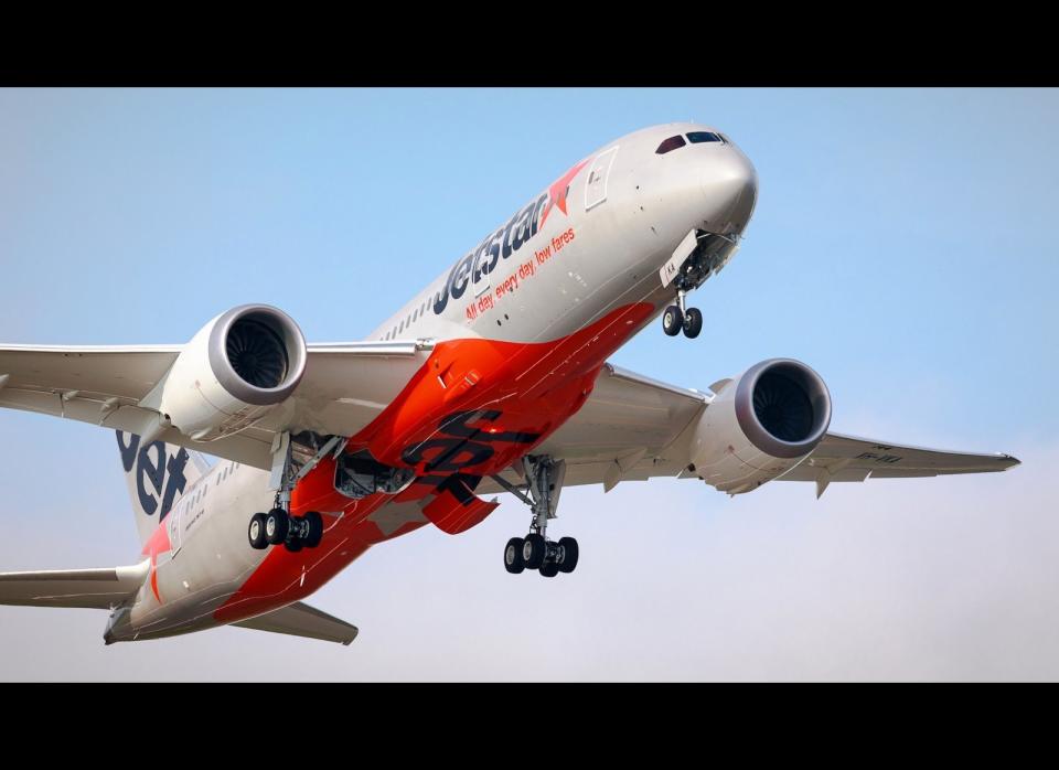 <strong>See More of the <a href="http://www.travelandleisure.com/articles/best-budget-airlines/9?xid=PS_huffpo">Best Budget Airlines</a></strong><br><br>The Jetstar group has grown to include Jetstar Asia, based in Singapore; Jetstar Pacific, based in Vietnam; and Jetstar Japan. The newest affiliate, Jetstar Hong Kong, awaits regulatory approval before beginning flights to mainland China, Japan, South Korea, and Southeast Asia. Seatback entertainment systems or loaded iPads available to rent on flights longer than 90 minutes. The airline is less generous with baggage; prepare for a 15.4-pound limit on carry-on luggage for domestic flights. On international flights, the only food option is prepurchased online.  <strong>Main Hub</strong>: Melbourne.  <strong>Where It Flies</strong>: 60 destinations in 16 countries from Australia and New Zealand to the Pacific and Asia.<br><br> <em>Photo: Jetstar</em>