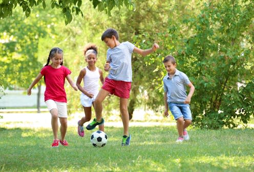 <span class="attribution"><a class="link " href="https://www.shutterstock.com/image-photo/cute-children-playing-football-park-717236839" rel="nofollow noopener" target="_blank" data-ylk="slk:Africa Studio/Shutterstock;elm:context_link;itc:0;sec:content-canvas">Africa Studio/Shutterstock</a></span>