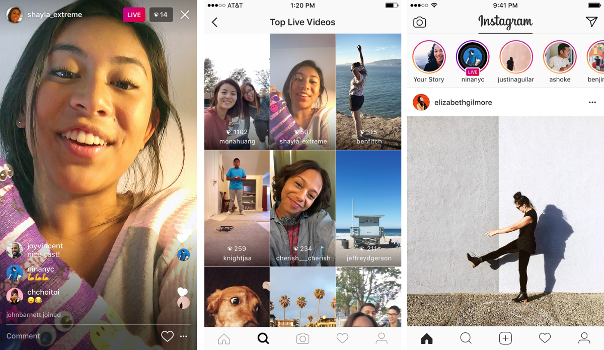 Instagram Live brings streaming to your Stories today