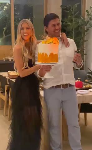 <p>Christina Hall/Instagram</p> Christina Hall celebrates her 40th birthday with husband Josh Hall.