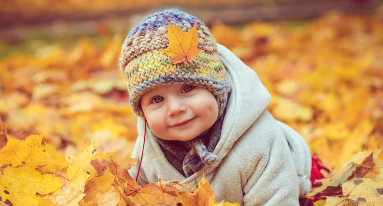 Autumn baby names are seeing a surge in popularity. (Getty Images)