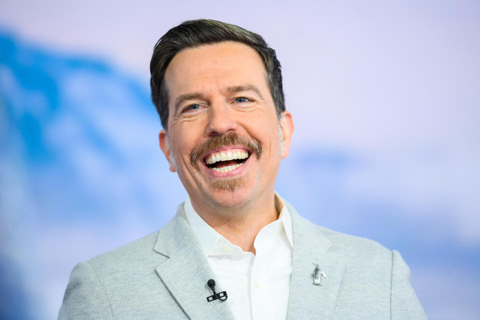 TODAY -- Pictured: Ed Helms on Monday, April 15, 2019 -- (Photo by: Nathan Congleton/NBCU Photo Bank/NBCUniversal via Getty Images via Getty Images)