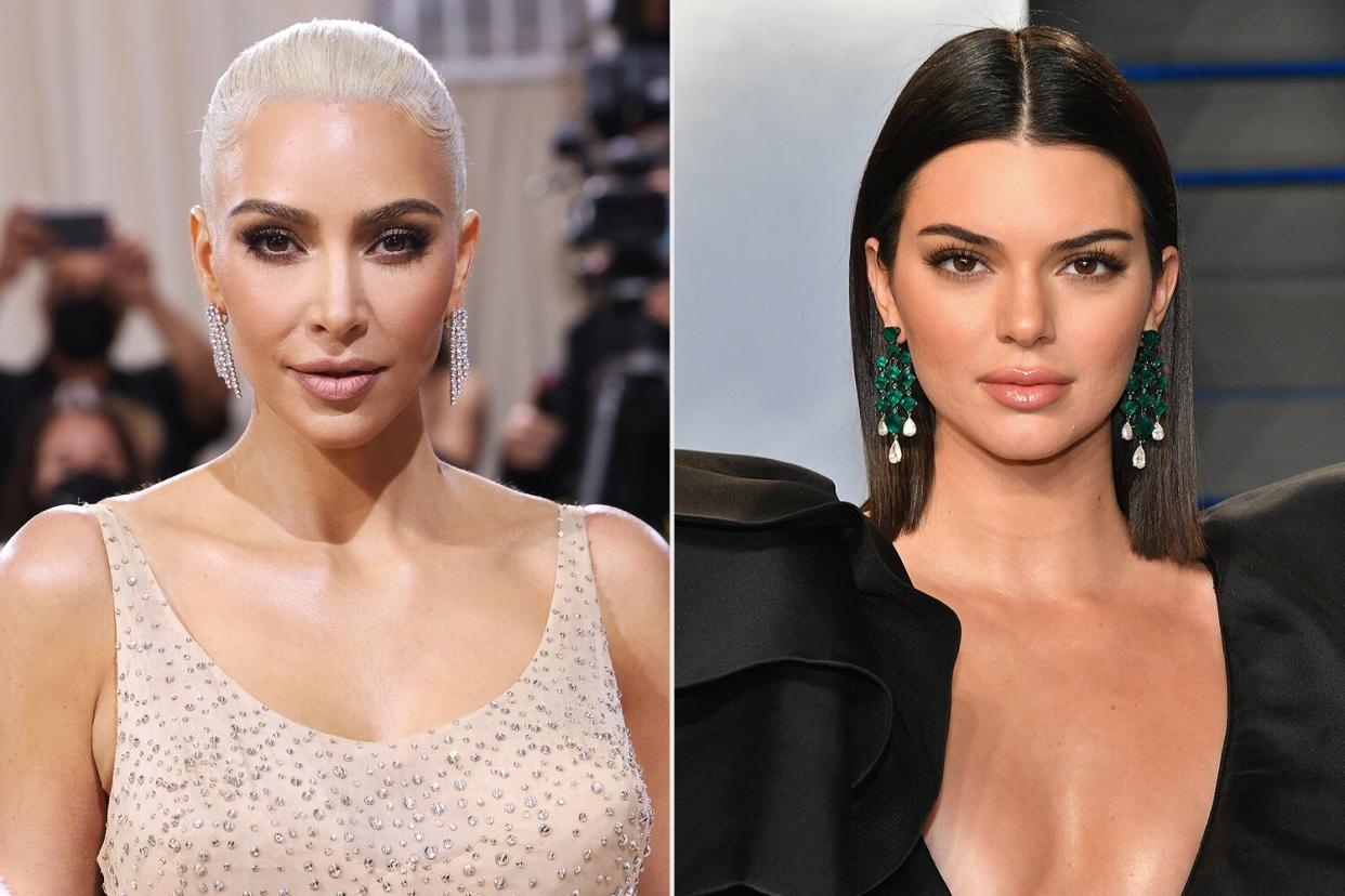 kim kardashian; kendall jenner