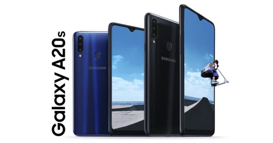 Samsung Galaxy A20s - Foto: Amazon.com.mx